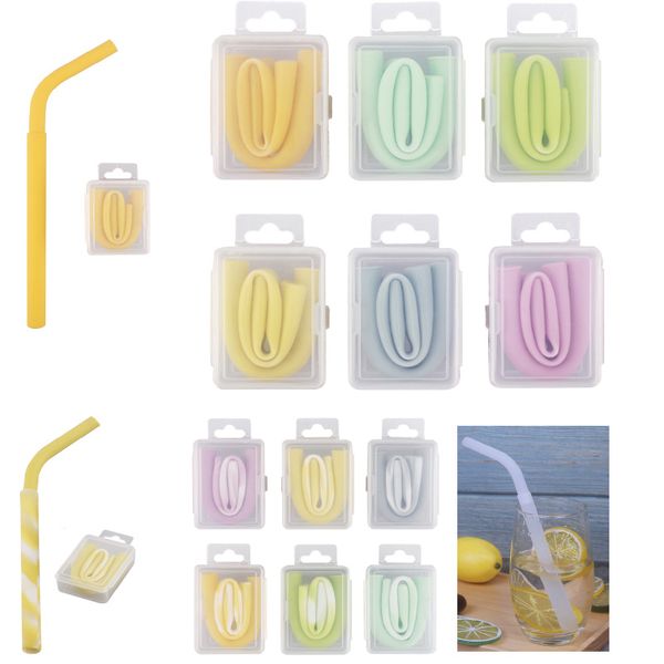 collapsible straws fda silicone drinking foldable reusable straws with pvc box for juice milk tea travel outdoor bar kitchen tools xd20030
collapsible straws fda silicone drinking foldable reusable straws with pvc box for juice milk tea travel outdoor bar kitchen tools xd20030