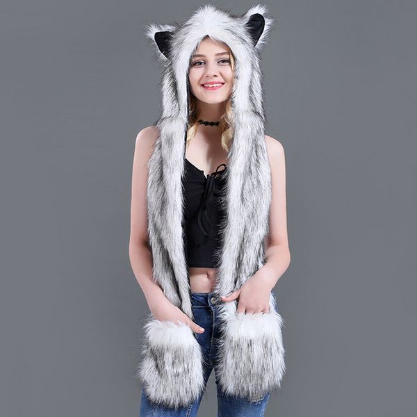 dropshipping new fashion animal warm winter faux fur hat fluffy plush cap hood scarf shawl glove ing, Blue;gray
dropshipping new fashion animal warm winter faux fur hat fluffy plush cap hood scarf shawl glove ing, Blue;gray