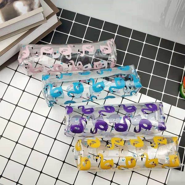 transparent pencil bags pouch cute pencil box kawaii flamingo pen case school cases for boys girls gift korean stationery
transparent pencil bags pouch cute pencil box kawaii flamingo pen case school cases for boys girls gift korean stationery
