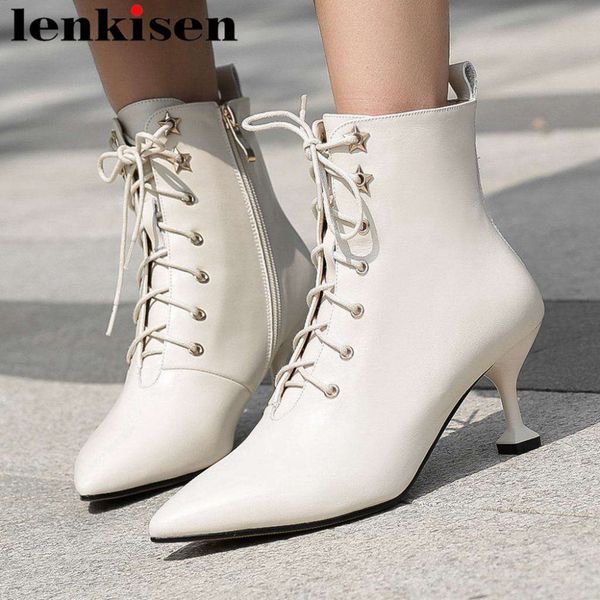2019 natural leather oxford pointed toe high heels solid zipper british style fashion show vintage elegant mid-calf boots l3f1, Black
2019 natural leather oxford pointed toe high heels solid zipper british style fashion show vintage elegant mid-calf boots l3f1, Black