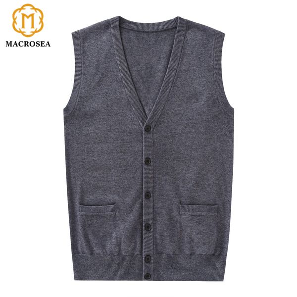 macrosea autumn retro style men's knitting wool vest cardigan male retro design sleeveless cardigan soft comfortable over coat, White;black
macrosea autumn retro style men's knitting wool vest cardigan male retro design sleeveless cardigan soft comfortable over coat, White;black