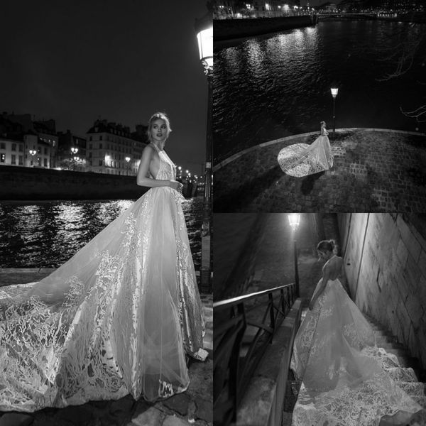 inbal dror 2019 линия свадебные платья из бисера холтер v шеи кружева аппликация свадебные платья старинные страна пляж свадебное платье, White
inbal dror 2019 линия свадебные платья из бисера холтер v шеи кружева аппликация свадебные платья старинные страна пляж свадебное платье, White