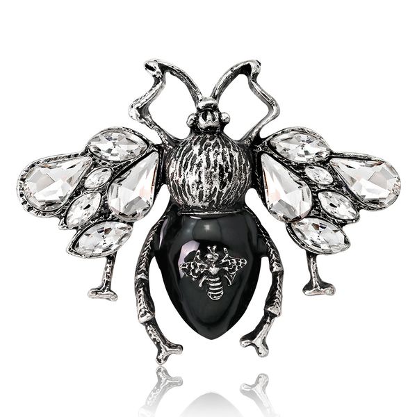 cindy xiang rhinestone bee brooch enamel pin antique silver color fashion insect brooches 3 colors available new, Gray
cindy xiang rhinestone bee brooch enamel pin antique silver color fashion insect brooches 3 colors available new, Gray