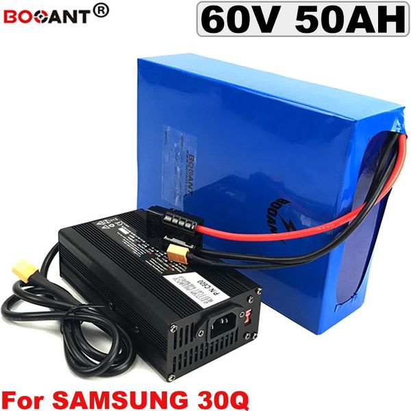e-bike lithium battery 60v 50ah electric bicycle lithium battery 5000w for original samsung 30q 18650 +5a charger ing
e-bike lithium battery 60v 50ah electric bicycle lithium battery 5000w for original samsung 30q 18650 +5a charger ing