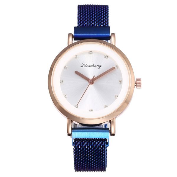 magnetic buckle women watch brand quartz watch fashion casual rhinestone ladies steel mesh luxury clock kol saati #w, Slivery;brown
magnetic buckle women watch brand quartz watch fashion casual rhinestone ladies steel mesh luxury clock kol saati #w, Slivery;brown