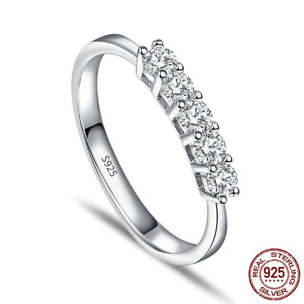 100% 925 sterling silver five 3mm cz diamond single row simple bright women ring romantic starlight finger fine jewelry gift xr392, Slivery;golden
100% 925 sterling silver five 3mm cz diamond single row simple bright women ring romantic starlight finger fine jewelry gift xr392, Slivery;golden