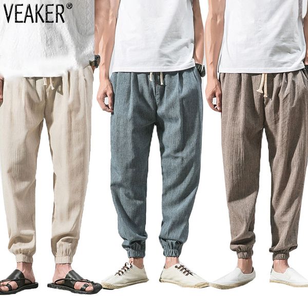2020 new men's summer thin linen pants male solid color breathable cotton linen trousers fitness pants plus size m-5xl, Black
2020 new men's summer thin linen pants male solid color breathable cotton linen trousers fitness pants plus size m-5xl, Black