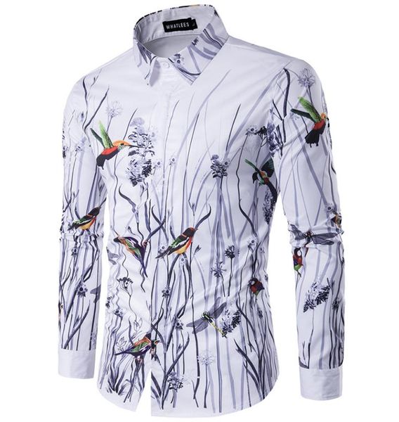 men print shirt single breasted print dragonfly men individual flower and bird 3d printed long-sleeved lapel men shirt c243, White;black
men print shirt single breasted print dragonfly men individual flower and bird 3d printed long-sleeved lapel men shirt c243, White;black