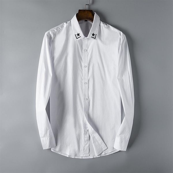 2019 american business brand self-cultivation plaid shirt, fashion designer brand long-sleeved cotton casual shirt striped co-dress shirt 58, White;black
2019 american business brand self-cultivation plaid shirt, fashion designer brand long-sleeved cotton casual shirt striped co-dress shirt 58, White;black