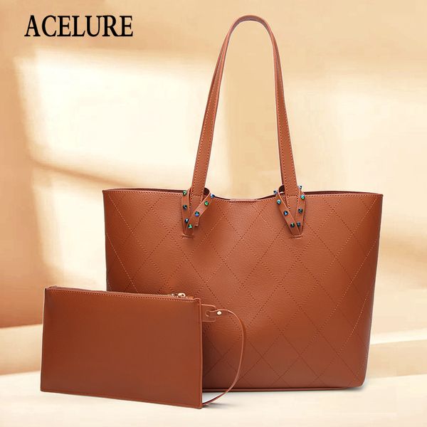 acelure simple style solid color pu leather women large casual totes bag all-match shopping handbag purse shoulder messenger bag
acelure simple style solid color pu leather women large casual totes bag all-match shopping handbag purse shoulder messenger bag