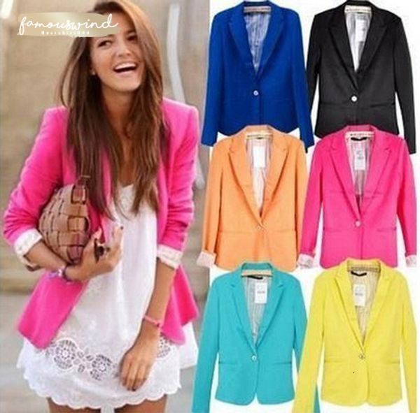 women jackets blazers spring chiffon suit jacket candy color long sleeve slim suit button women basic jackets wwt10739, White;black
women jackets blazers spring chiffon suit jacket candy color long sleeve slim suit button women basic jackets wwt10739, White;black