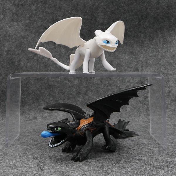 movie train your dragon 3 black/white toothless doll night fury light fury swing wings action figure toys model kids toys
movie train your dragon 3 black/white toothless doll night fury light fury swing wings action figure toys model kids toys