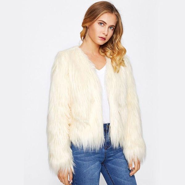fashion womens ladies warm solid faux fur coat jacket winter solid hooded parka outerwear chaqueta mujer, Black;brown
fashion womens ladies warm solid faux fur coat jacket winter solid hooded parka outerwear chaqueta mujer, Black;brown
