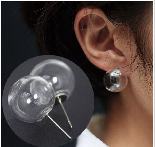 cute women stud earrings fashion jewelry brincos transparent ball bubble earing 2018 pendientes mujer boucles bijoux new, Golden;silver
cute women stud earrings fashion jewelry brincos transparent ball bubble earing 2018 pendientes mujer boucles bijoux new, Golden;silver