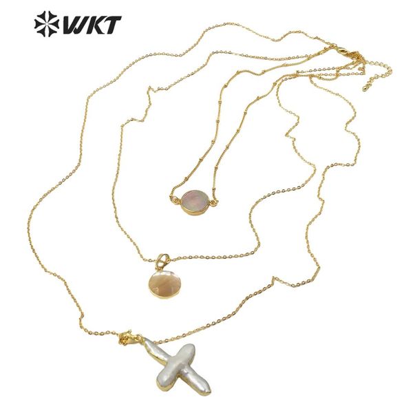 wt-jn109 wkt natural pearl necklace cross shape pearl & round pendant gold electroplated necklace women fashion jewerly, Silver
wt-jn109 wkt natural pearl necklace cross shape pearl & round pendant gold electroplated necklace women fashion jewerly, Silver