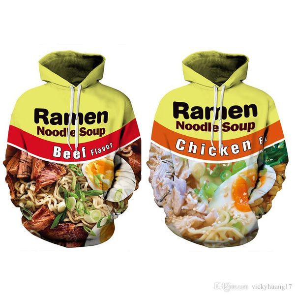klv couple wear men ramen noodle beef chicken soup 3d print hoodies sweatshirt pullover plus size autumn winter streetwear, Black
klv couple wear men ramen noodle beef chicken soup 3d print hoodies sweatshirt pullover plus size autumn winter streetwear, Black