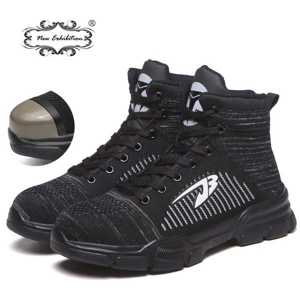 new exhibition work shoes safety boots 2019 fashion winter men anti smashing cotton steel toe high boots outdoor safety shoe, Black
new exhibition work shoes safety boots 2019 fashion winter men anti smashing cotton steel toe high boots outdoor safety shoe, Black