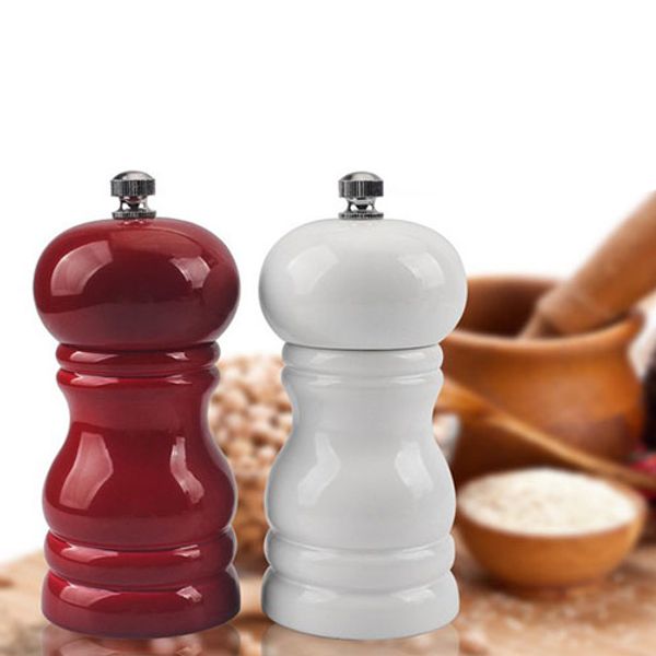 wooden manual pepper millet salt grinder black pepper cruet for kitchen red white grinder pepper mill moedor de pimenta
wooden manual pepper millet salt grinder black pepper cruet for kitchen red white grinder pepper mill moedor de pimenta