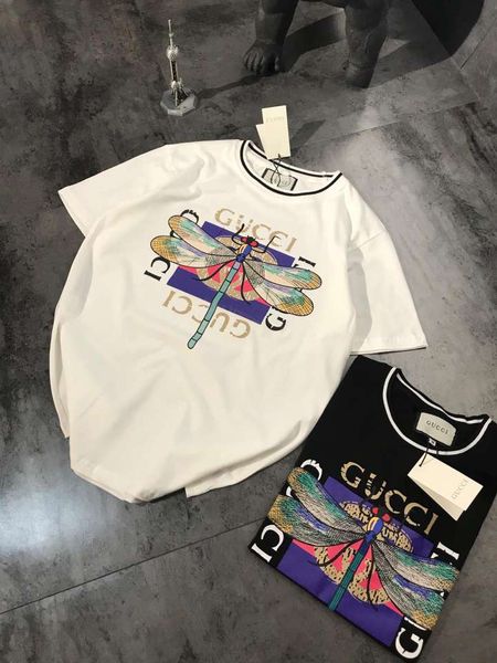 men women designer t shirts 2019 casual short sleeve t-shirts with luxury g bee printing breathable fashion summer tee sale, White;black
men women designer t shirts 2019 casual short sleeve t-shirts with luxury g bee printing breathable fashion summer tee sale, White;black