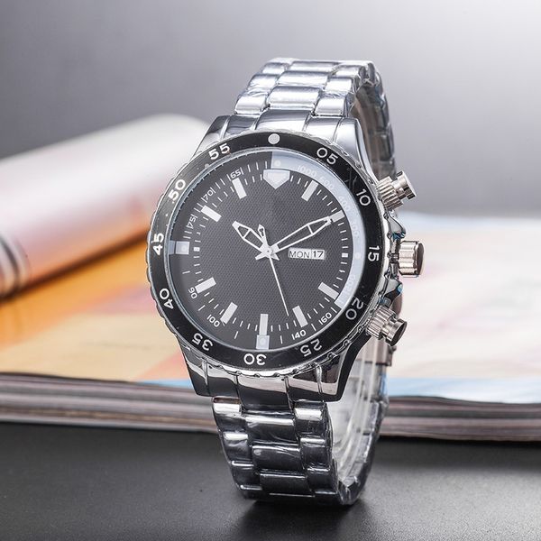 selling mens watch gmt casual fashion calendar quartz watch steel diameter 45mm ing, Slivery;brown
selling mens watch gmt casual fashion calendar quartz watch steel diameter 45mm ing, Slivery;brown