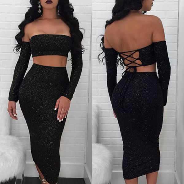 new summer womens off shoulder crystal two piece crop and set bandage bodycon party skirt party clubwear clothing suits, White
new summer womens off shoulder crystal two piece crop and set bandage bodycon party skirt party clubwear clothing suits, White