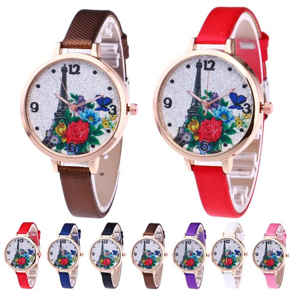 7 colors fashionable elegant quartz female student watch casual women wristwatch watchband for ladies gift, Slivery;brown 
7 colors fashionable elegant quartz female student watch casual women wristwatch watchband for ladies gift, Slivery;brown