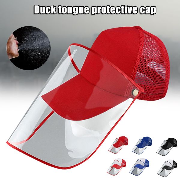 anti-spitting protective baseball cap with dustproof transparent cover outdoor face cover caps high quality, Blue;gray
anti-spitting protective baseball cap with dustproof transparent cover outdoor face cover caps high quality, Blue;gray