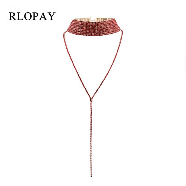 rlopay fashion europe america choker multi-layer full rhinestone trendy necklace women jewelry gold sliver black red 4 color, Silver
rlopay fashion europe america choker multi-layer full rhinestone trendy necklace women jewelry gold sliver black red 4 color, Silver