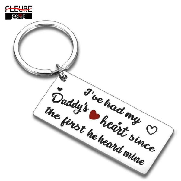 fathers day gift keychain for dad daddys birthday gift from daughter son valentine thanksgiving day jewelry to new dad, Silver
fathers day gift keychain for dad daddys birthday gift from daughter son valentine thanksgiving day jewelry to new dad, Silver