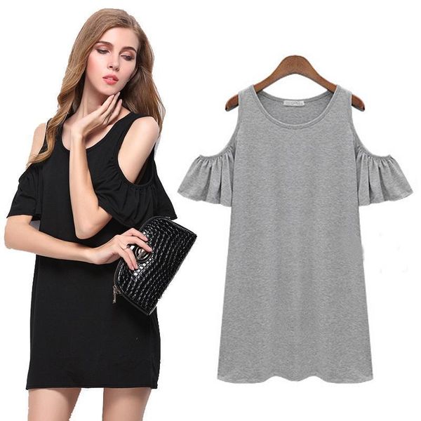 Black grey ummer olid loo e women dre e o neck ladie beach dre ca ual mini ve tido c19041901
Black grey ummer olid loo e women dre e o neck ladie beach dre ca ual mini ve tido c19041901