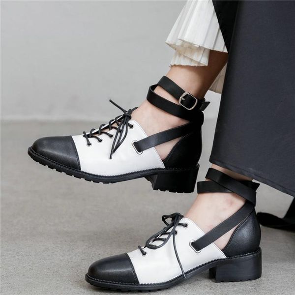 2020 summer mary jane shoes women lace up genuine leather low heel ankle boots female ankle cross strap pumps shoes casual, Black
2020 summer mary jane shoes women lace up genuine leather low heel ankle boots female ankle cross strap pumps shoes casual, Black