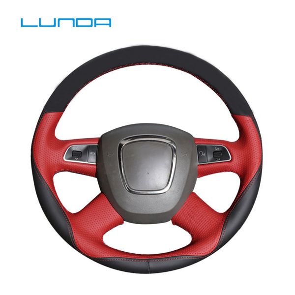 black red leather hand-stitched car steering wheel cover for q7 2012-2015 q3 q5 2013-2016 a4 2014 2015 a6 2014-2016
black red leather hand-stitched car steering wheel cover for q7 2012-2015 q3 q5 2013-2016 a4 2014 2015 a6 2014-2016