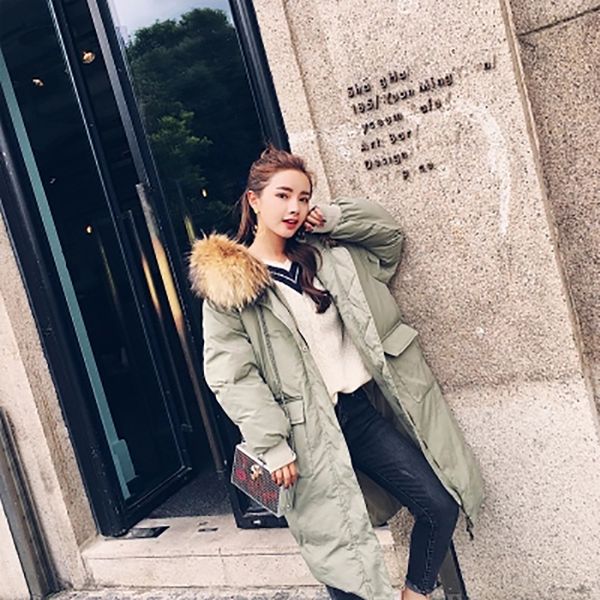 winter new style korean-style deconstructable genuine fur collar cotton coat women's coat over-the-knee cotton-padded clothes lo, Blue;black
winter new style korean-style deconstructable genuine fur collar cotton coat women's coat over-the-knee cotton-padded clothes lo, Blue;black