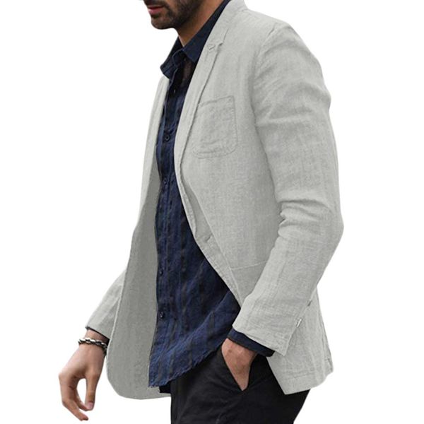 2019 blazer masculino men slim fit cotton blend solid long sleeve thin blazer jacket outwear masculino, White;black
2019 blazer masculino men slim fit cotton blend solid long sleeve thin blazer jacket outwear masculino, White;black