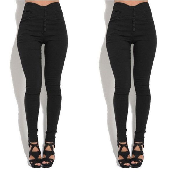 fashionable women stretch pencil pants high waist pure color simple design skinny casual slim trousers new, Black
fashionable women stretch pencil pants high waist pure color simple design skinny casual slim trousers new, Black