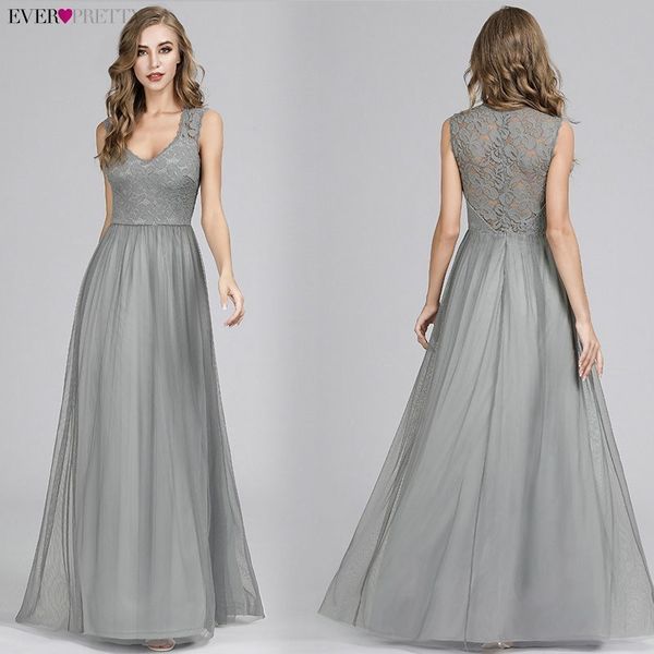 evening dresses long 2019 ever pretty ep07509 elegant a-line v-neck tulle sleeveless lace appliques formal evening party gowns, White;black
evening dresses long 2019 ever pretty ep07509 elegant a-line v-neck tulle sleeveless lace appliques formal evening party gowns, White;black
