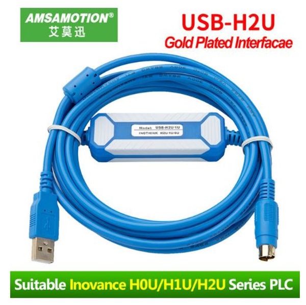 amsamotion usb-h2u для inovance plc кабель программирования для h0u h1u h2u серии кабель связи
amsamotion usb-h2u для inovance plc кабель программирования для h0u h1u h2u серии кабель связи