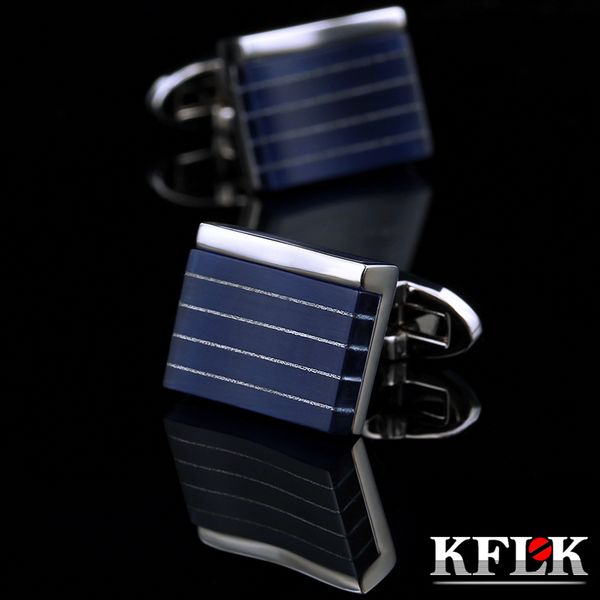 kflk jewelry shirt cufflinks for mens designer brand cuffs links fashion buttons blue luxury wedding t190701, Silver
kflk jewelry shirt cufflinks for mens designer brand cuffs links fashion buttons blue luxury wedding t190701, Silver
