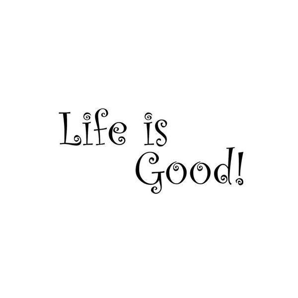 life is good home decor car truck window decal sticker brief literary and artistic quotations
life is good home decor car truck window decal sticker brief literary and artistic quotations