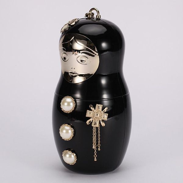 Женщины Русская Кукла Сумка Горячие Акриловые Жемчужные Сумки Известная Вечерня 
Женщины Русская Кукла Сумка Горячие Акриловые Жемчужные Сумки Известная Вечерня