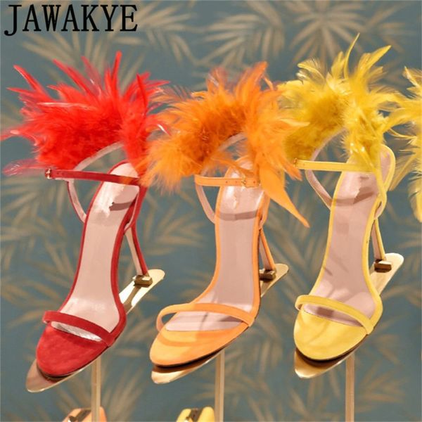 suede feather sandals nightclub party shoes women multicolor high heels gladiator sandals ankle strap summer new party shoes, Black
suede feather sandals nightclub party shoes women multicolor high heels gladiator sandals ankle strap summer new party shoes, Black