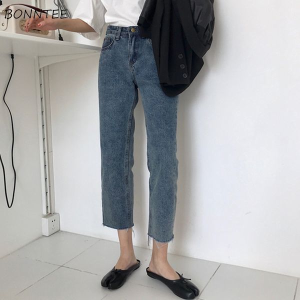 jeans women solid trendy elegant all-match high-quality korean style retro leisure daily womens female ankle-length pants 2019, Blue
jeans women solid trendy elegant all-match high-quality korean style retro leisure daily womens female ankle-length pants 2019, Blue