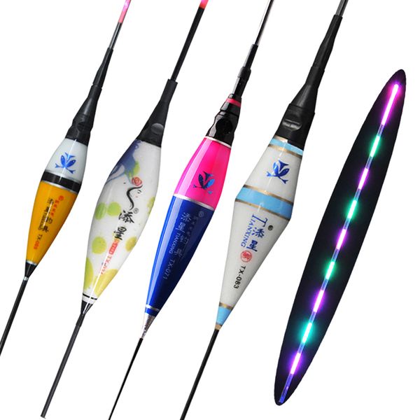 new luminous electronic float led fishing float bobbber buoy electric light + battery deep water fishing tackle
new luminous electronic float led fishing float bobbber buoy electric light + battery deep water fishing tackle