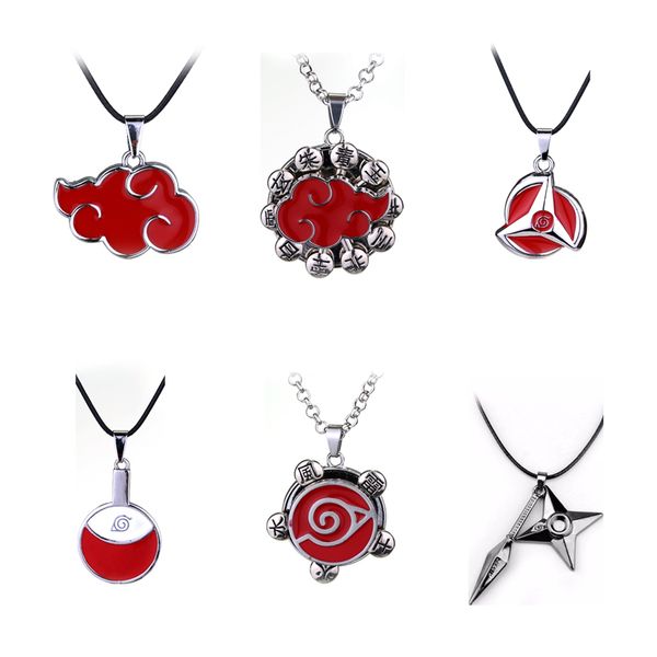 japanese anime cosplay naruto necklace akatsuki red cloud logo metal pendant necklaces jewelry women men gift dropshipping, Silver 
japanese anime cosplay naruto necklace akatsuki red cloud logo metal pendant necklaces jewelry women men gift dropshipping, Silver
