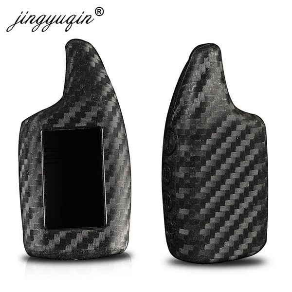 jingyuqin carbon fiber rubber car key case for scher khan magicar 5 6 m5 2 car alarm lcd remote control silicone protector cover
jingyuqin carbon fiber rubber car key case for scher khan magicar 5 6 m5 2 car alarm lcd remote control silicone protector cover