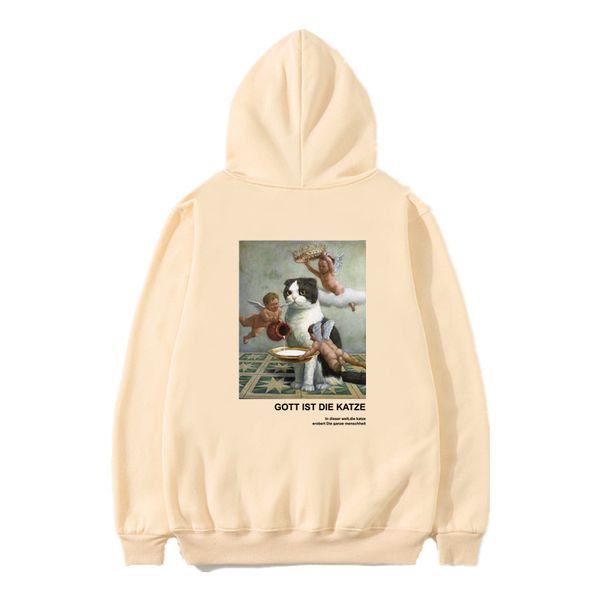 men women hip hop hoodie sweatshirt angel cat print 2020 harajuku streetwear funny hoodies pullover autumn hooded sweatshirts, Black
men women hip hop hoodie sweatshirt angel cat print 2020 harajuku streetwear funny hoodies pullover autumn hooded sweatshirts, Black