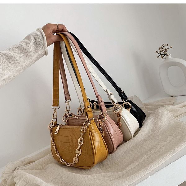 fashion crocodile pattern baguette bags mini pu leather shoulder bags for women 2020 chain design hand bag female travel
fashion crocodile pattern baguette bags mini pu leather shoulder bags for women 2020 chain design hand bag female travel