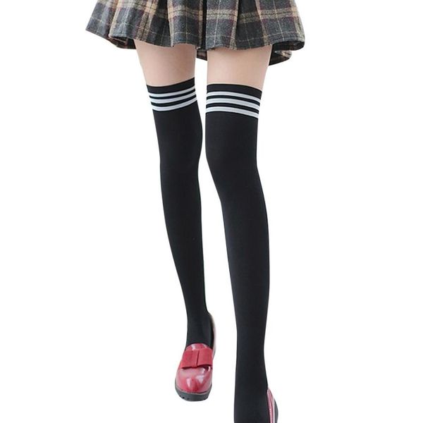 wholesale-1 pair thigh high over knee high socks girls womens new, Black
wholesale-1 pair thigh high over knee high socks girls womens new, Black