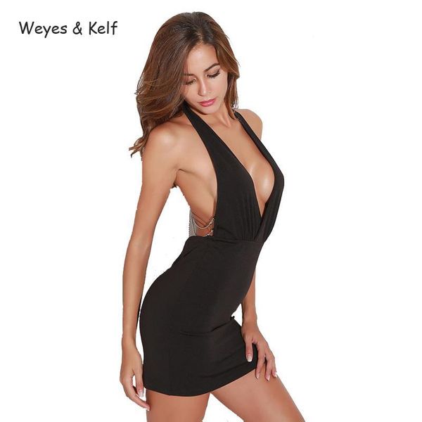 weyes & kelf black v-neck chain mini dress slim package hip mini dress female red summer bodycon backless dress women, Black;gray
weyes & kelf black v-neck chain mini dress slim package hip mini dress female red summer bodycon backless dress women, Black;gray
