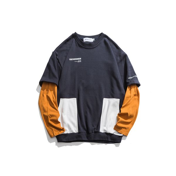 men's hoodies & sweatshirts men women couple casual pullover sweatshirt splice long sleeve male harajuku streetwear hip hop loose hoodi, Black
men's hoodies & sweatshirts men women couple casual pullover sweatshirt splice long sleeve male harajuku streetwear hip hop loose hoodi, Black